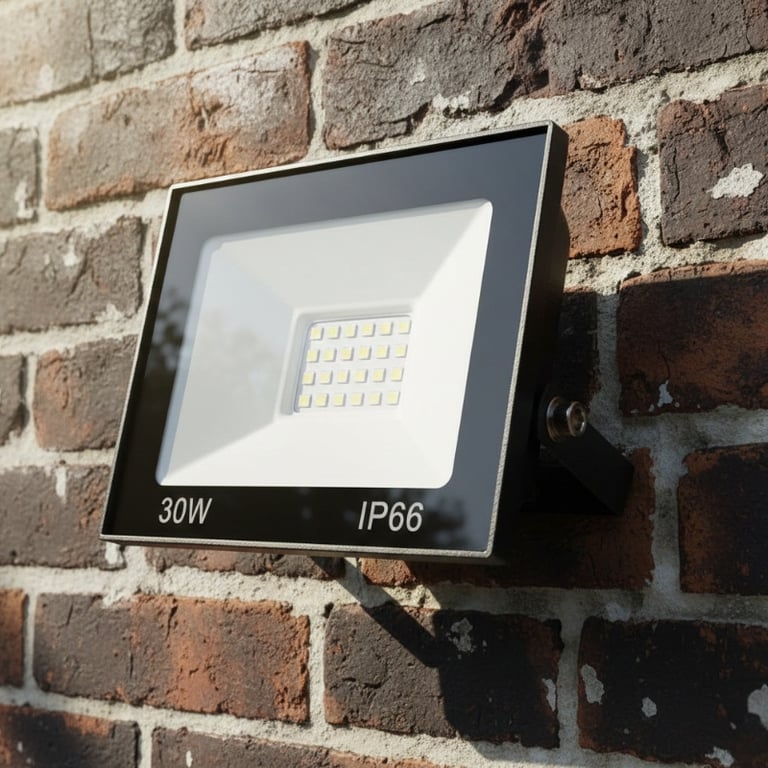 Refletor Exterior LED 30W Verde 