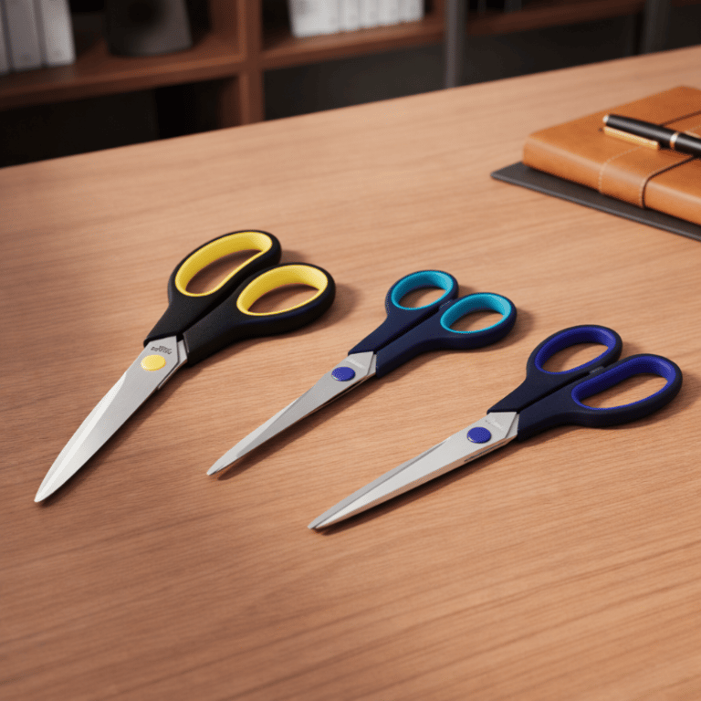 Kit De Tesouras Com 3 Peças 