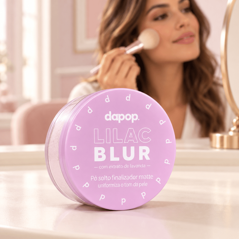 Pó Solto Finalizador Matte Lilac Blur Dapop 15g