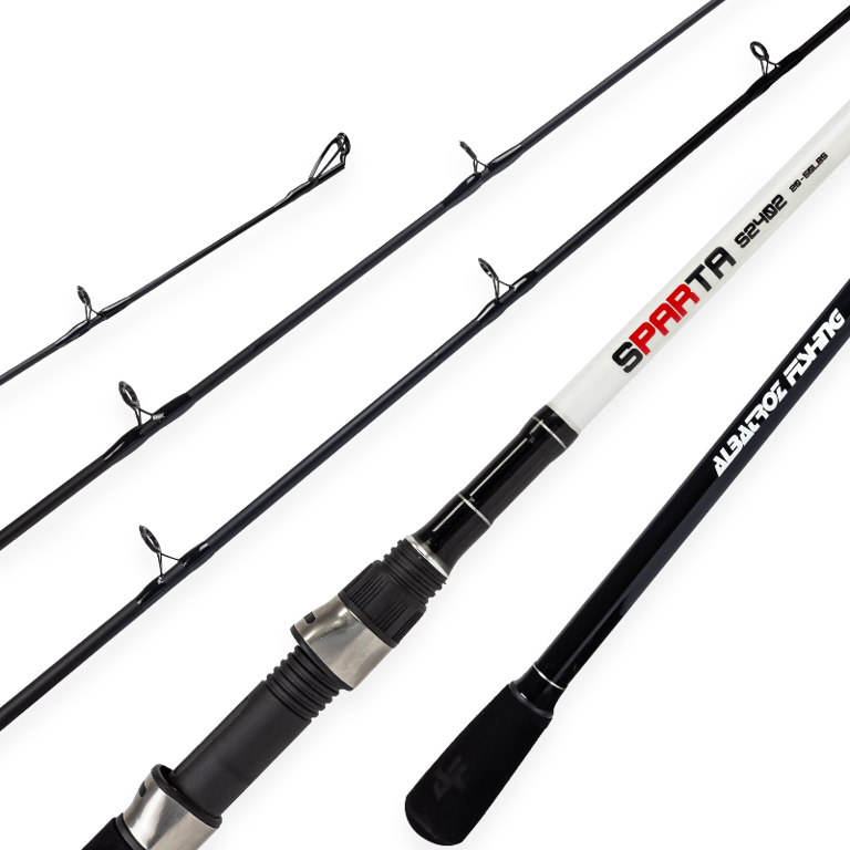 Vara De Pesca Sparta 50 Lbs Para Molinete 2,40 Metros 2 Partes