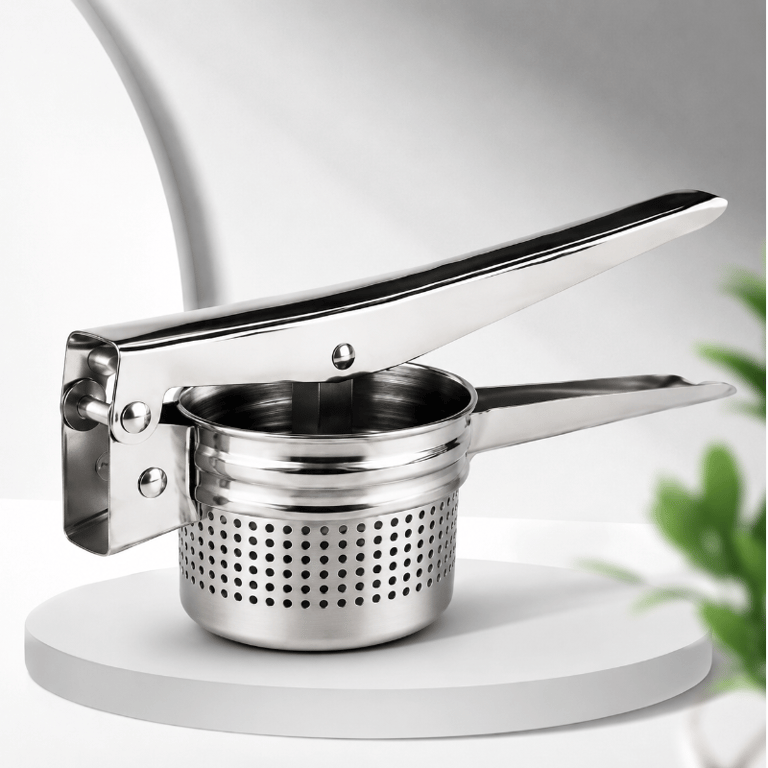 Espremedor E Amassador De Batatas Aço Inox Manual
