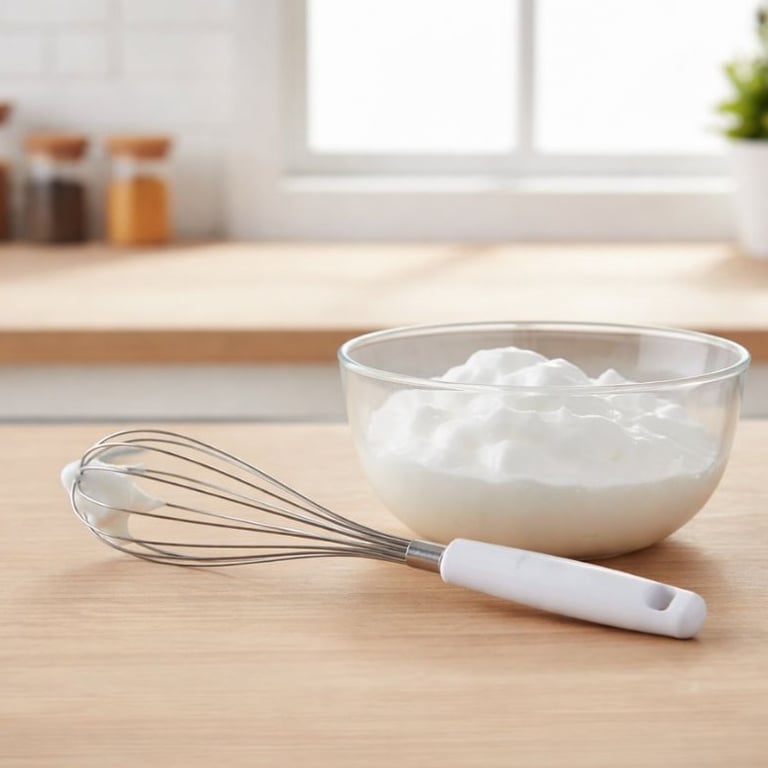 Batedor De Claras Fuê Em Aço Inox Com Cabo Ergonômico 27cm