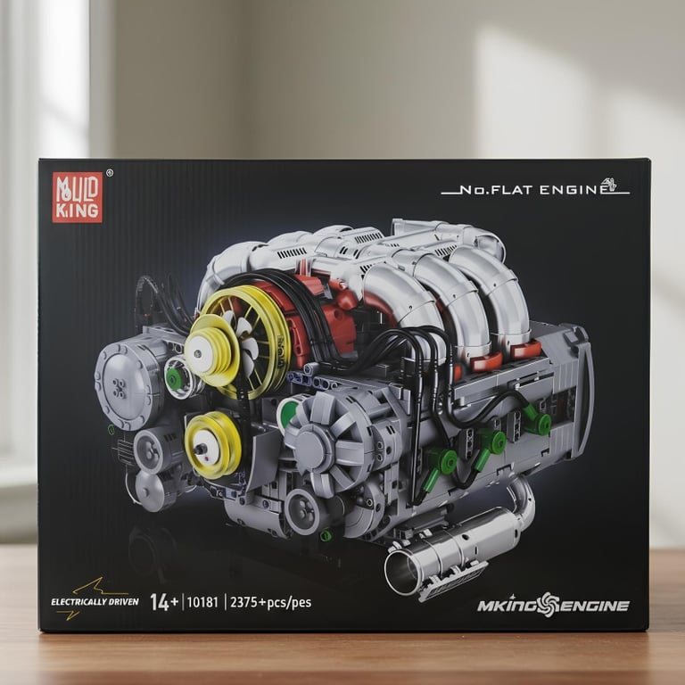Blocos De Montar Flat Engine Com 2375 Peças 