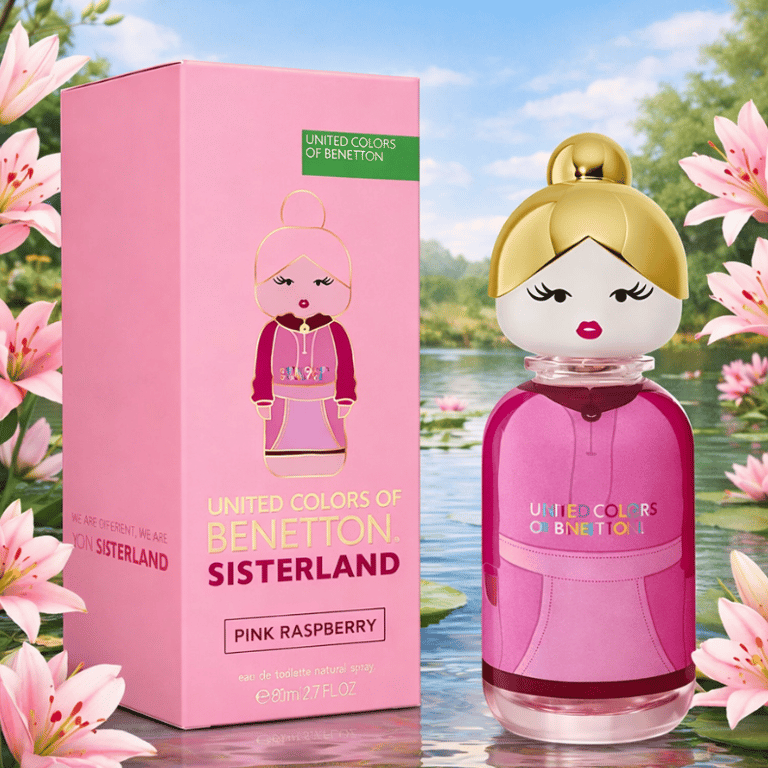 Perfume Benetton Sisterland Pink Raspberry Eau De Toilette Feminino 80ml