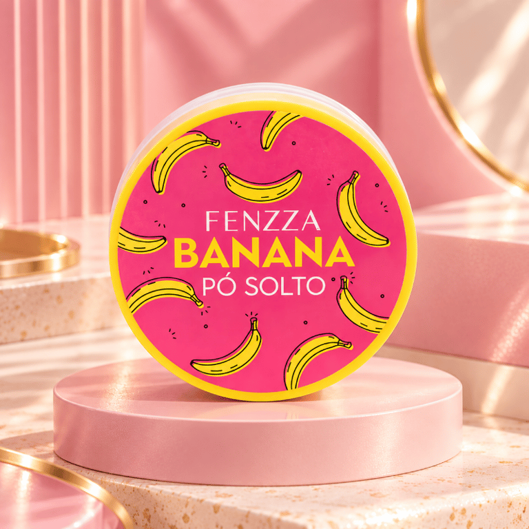 Pó Solto Banana Make Up Fenzza 15g