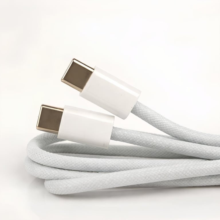 Cabo De Dados E Carga Turbo USB-C 2 Metros Para Tipo C 60W
