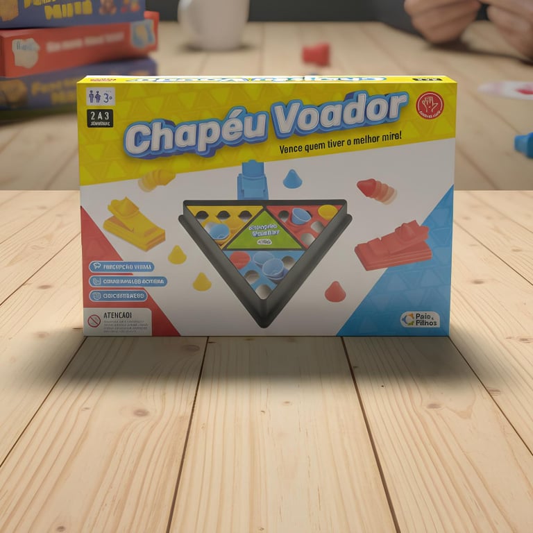 Jogo Chapéu Voador Pais & Filhos