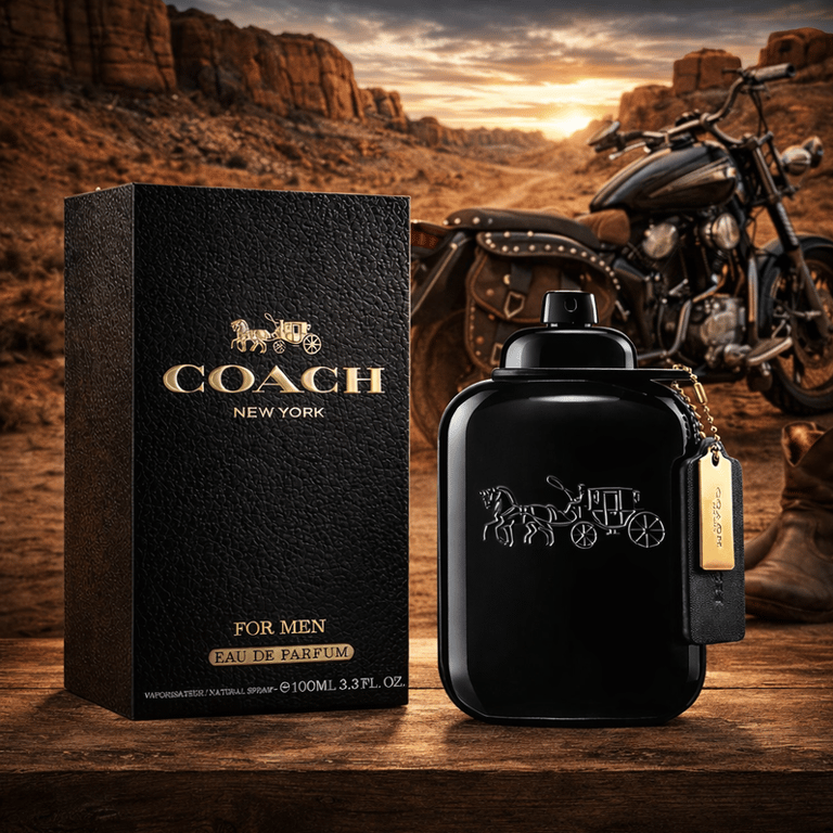 Perfume Coach New York For Men Black Eau De Parfum Masculino 100ml
