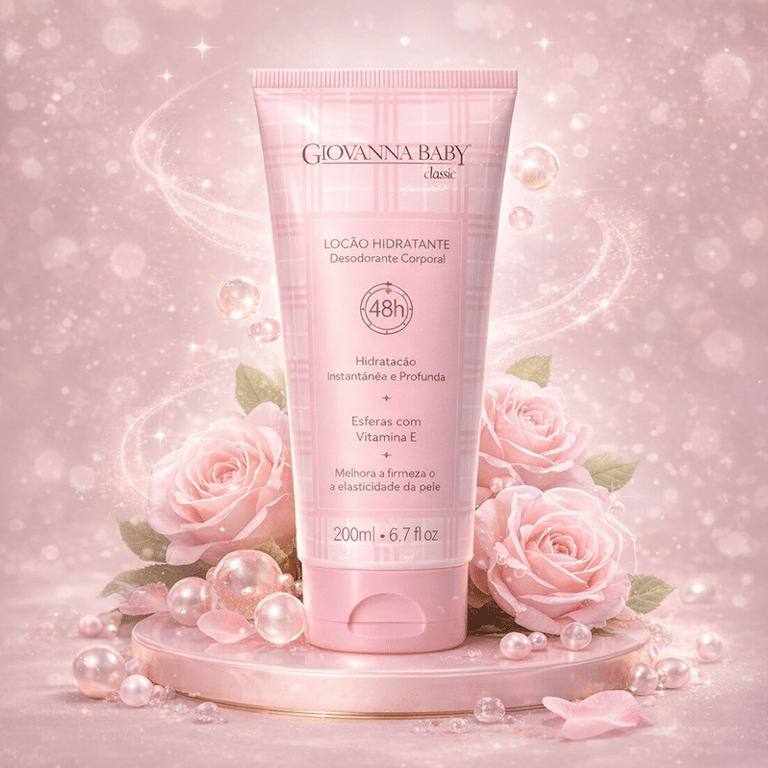 Loção Hidratante Desodorante Corporal Classic Giovanna Baby 200ml