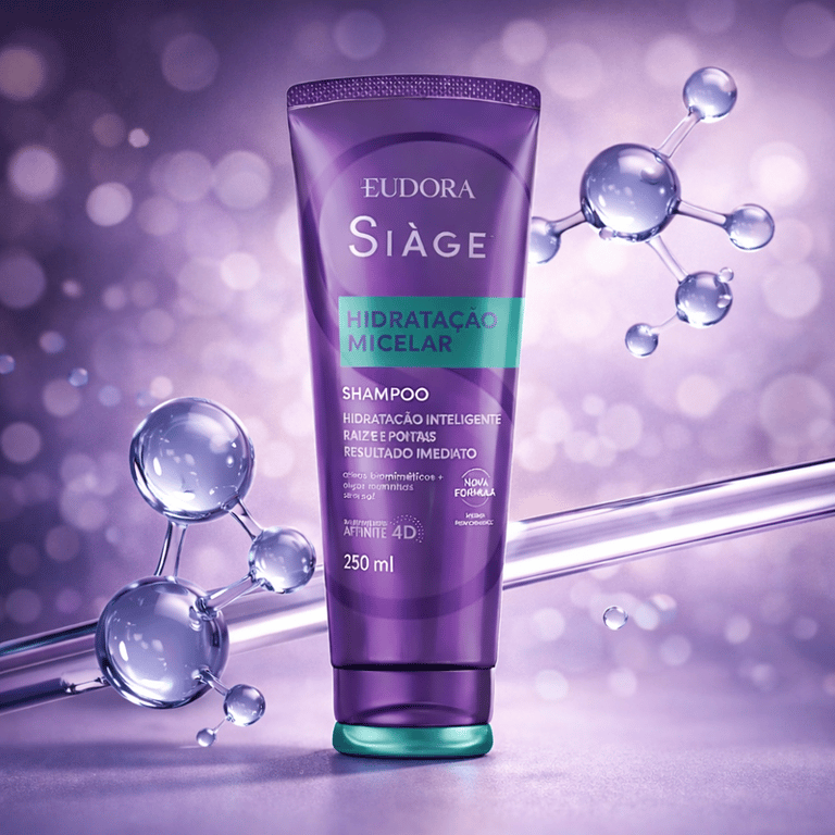 Shampoo Siàge Hidratação Micelar Eudora 250ml