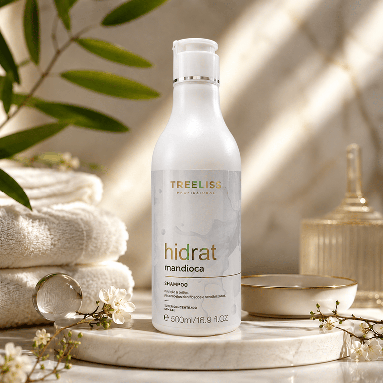 Shampoo Hidratação Capilar Hidrat Mandioca Treeliss 500ml