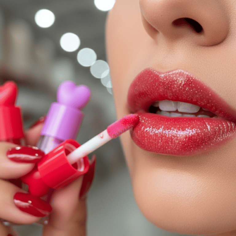 Lip Gloss de Coração Sarah’s Beauty 3,6ml