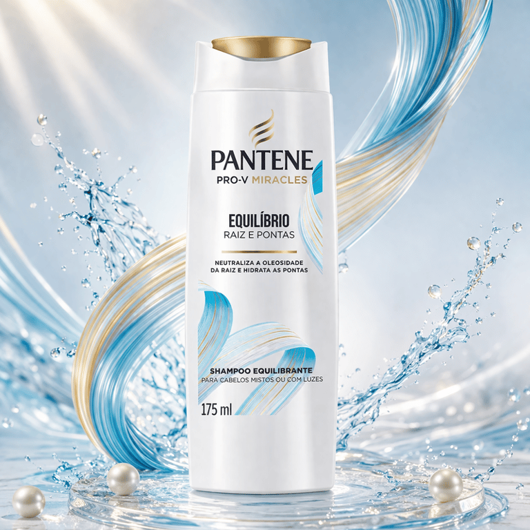 Shampoo Equilíbrio Raiz e Pontas Pantene 175ml