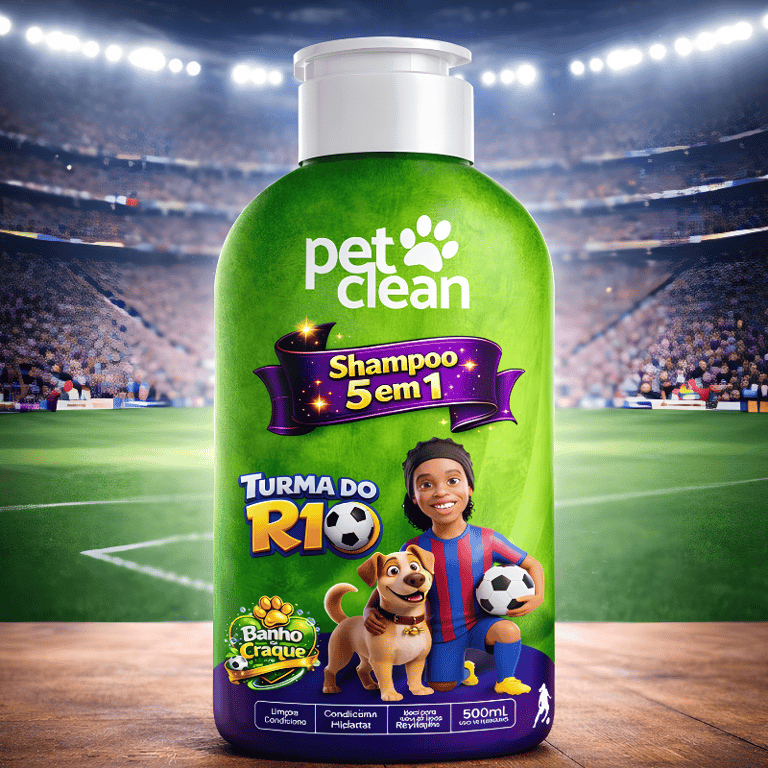 Shampoo Pet Cinco Em Um Para Cães Turma Do R10