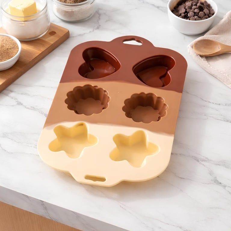 Forma Silicone Figuras Para Cupcake