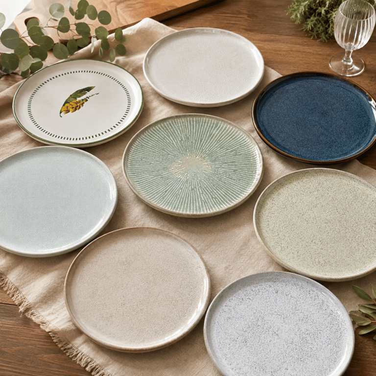 Prato de Cerâmica Avulso Elegância  Versatilidade e Estilo para sua Mesa