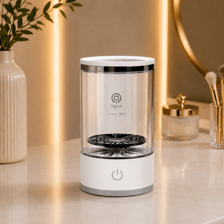 Limpador De Pincéis De Maquiagem Elétrico USB