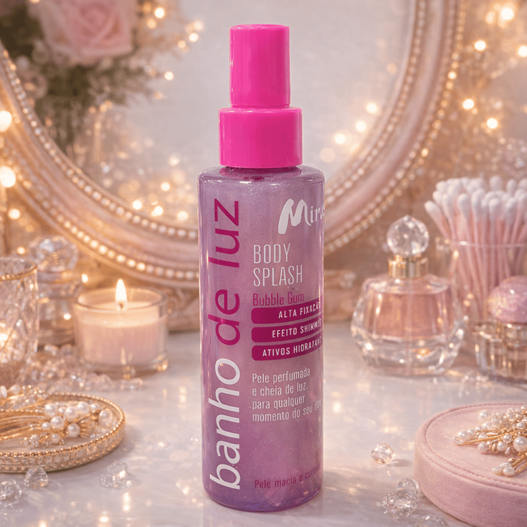 Body Splash Banho de Luz Bubble Gum Miravia 150ml