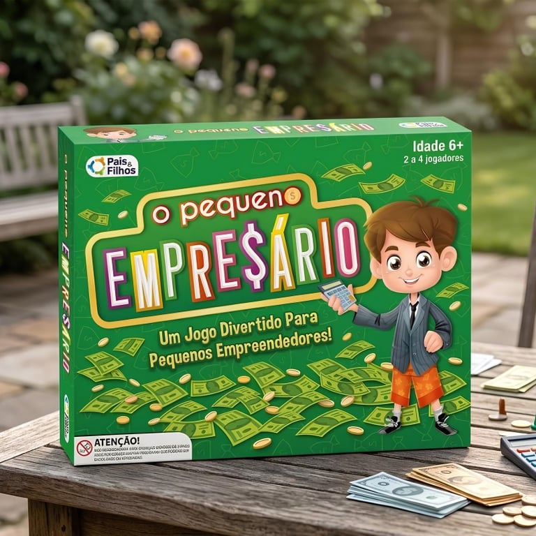 Jogo O Pequeno Empresário Pais & Filhos