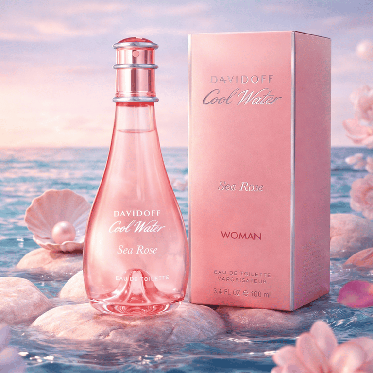 Perfume Davidoff Cool Water Sea Rose Eau De Toilette Feminino 100ml
