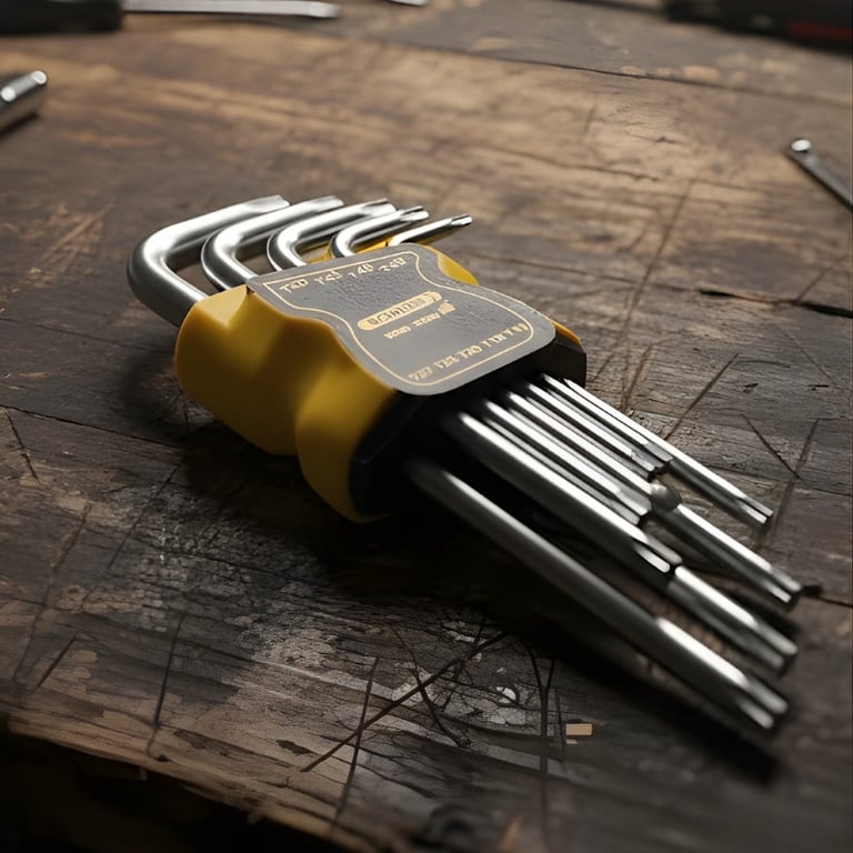 Jogo de Chaves Torx Profissional 9 Peças
