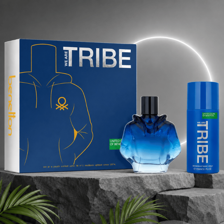 Kit Benetton We Are Tribe Masculino Eau De Toilette 90ml + Desodorante 150ml