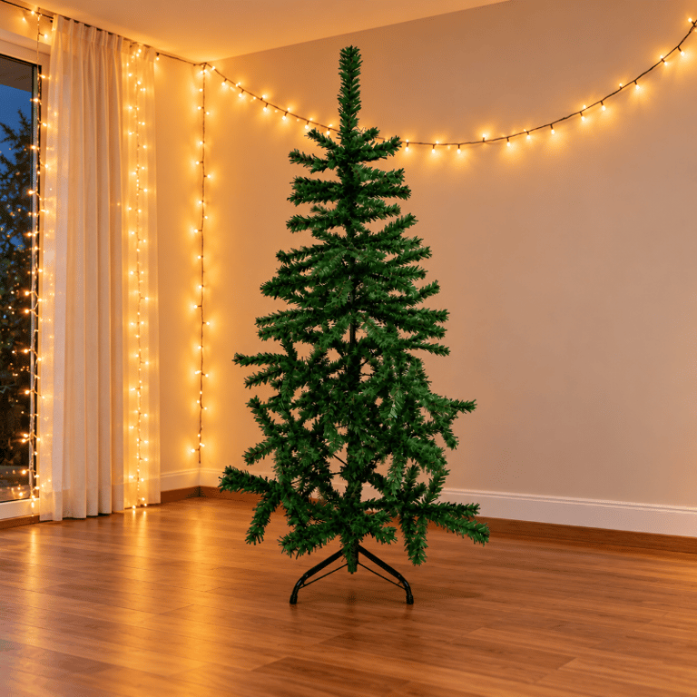 Árvore De Natal Artificial Grande 2,40 Metros Verde Tradicional