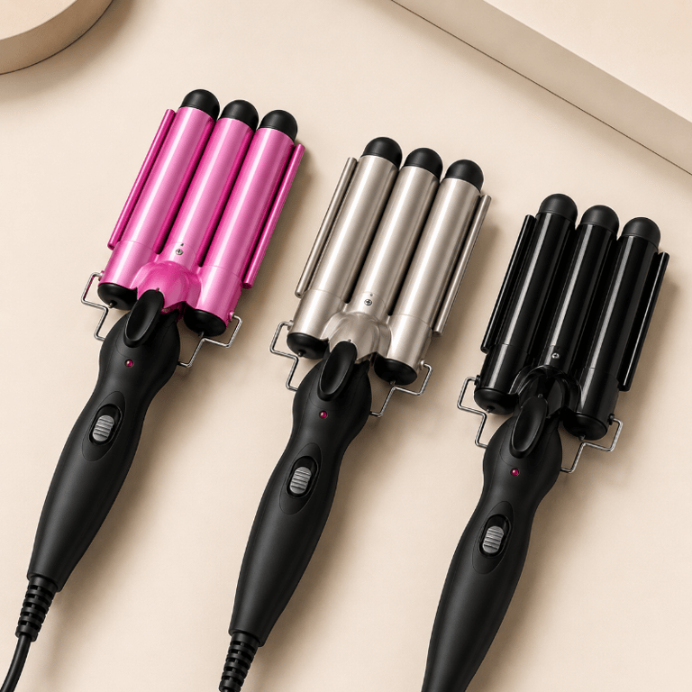 Modelador Tri Ondas Para Cachos Cerâmico Bivolt para Ondas Perfeitas