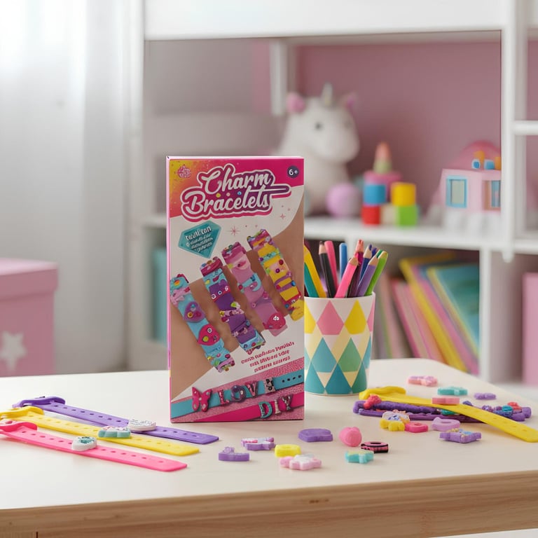 Kit Para Montagem De Pulseiras Bracelete Infantil