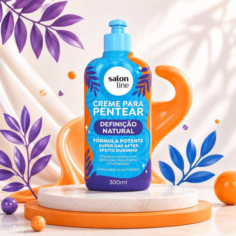 Creme Para Pentear Definição Natural Salon Line 300ml
