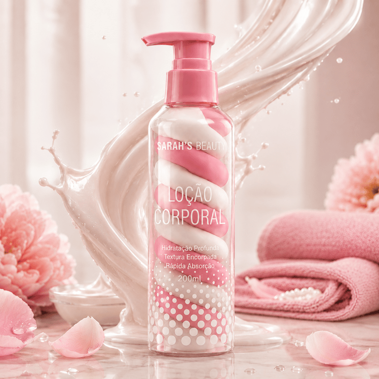 Loção Corporal Sarah’s Beauty 200ml