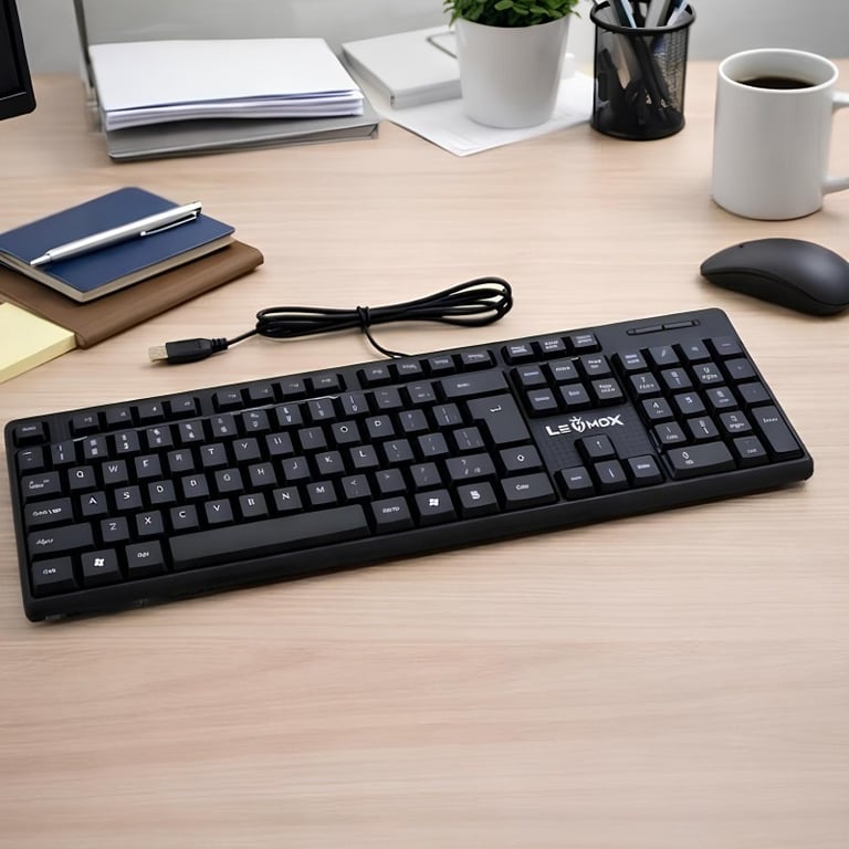 Teclado Ergonômico Resistente Para Uso Diário