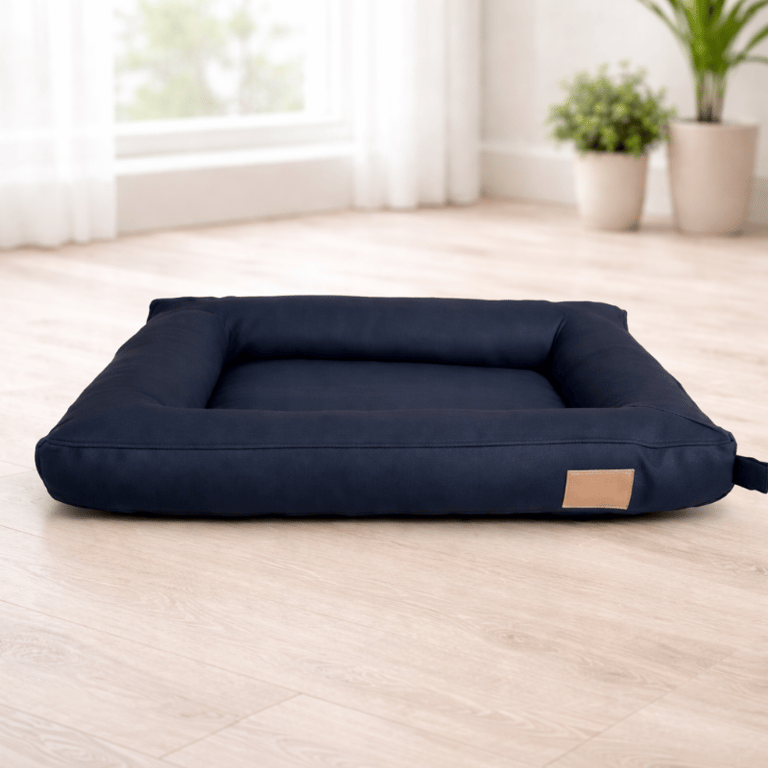Cama Couro Sintético Córdoba Confortável Para Pet