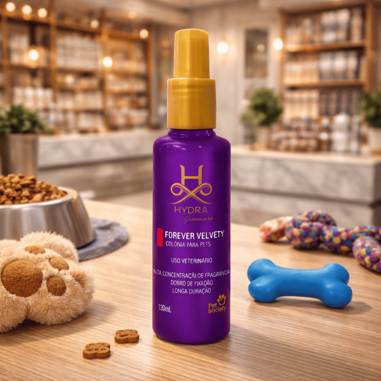 Colônia Forever Velvety Hydra Groomers Pet Society 130ml