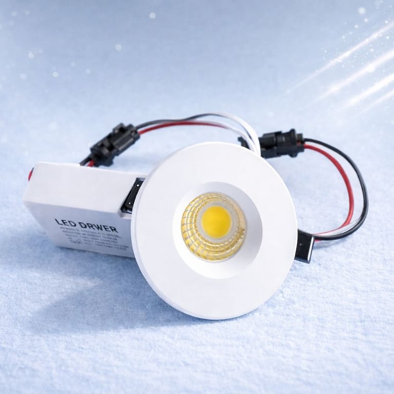 Mini Spot LED 3W 6000k 6500k
