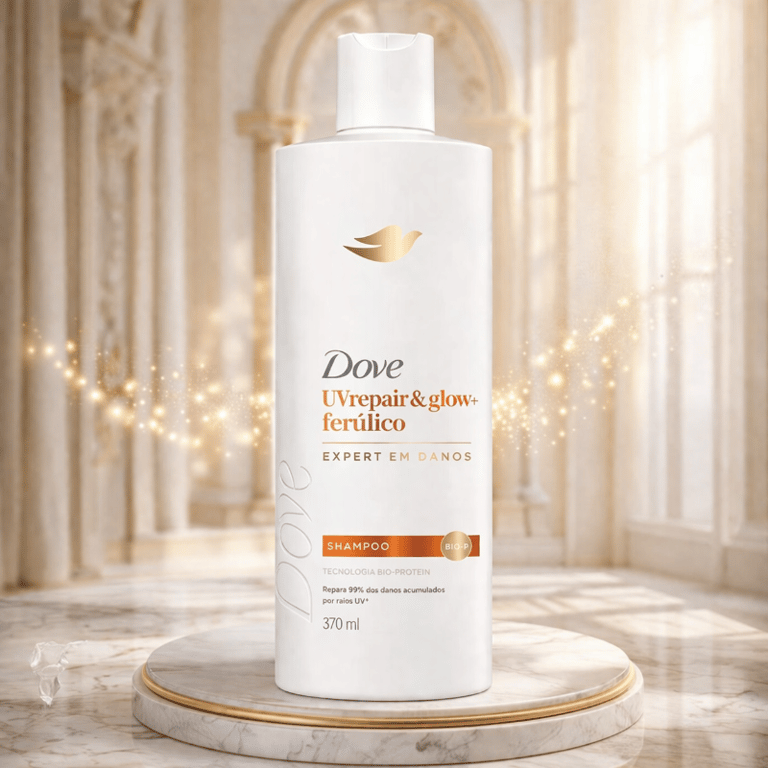 Shampoo Dove UV Repair & Glow + Ferúlico 370ml