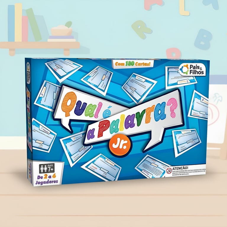 Jogo Qual É A Palavra Júnior Pais E Filhos 