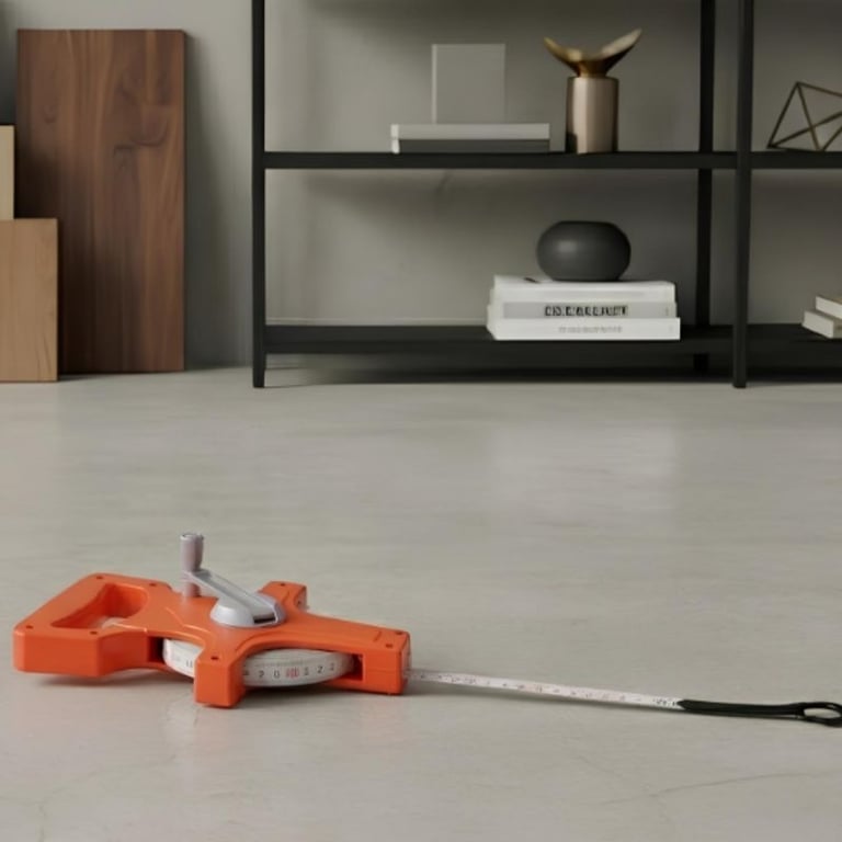 Fita Métrica De Fibra De Vidro Com Manivela 100 Metros