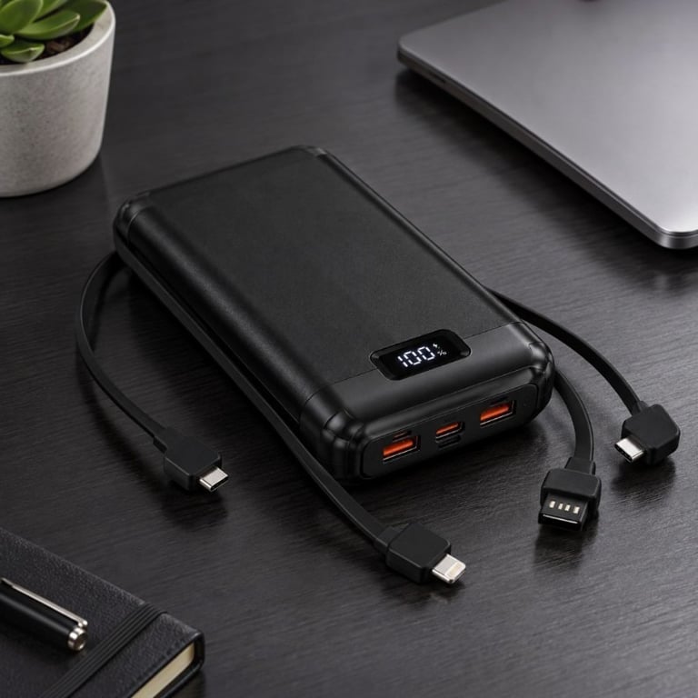 Power Bank 20.000mAh Carga Rápida 22,5W