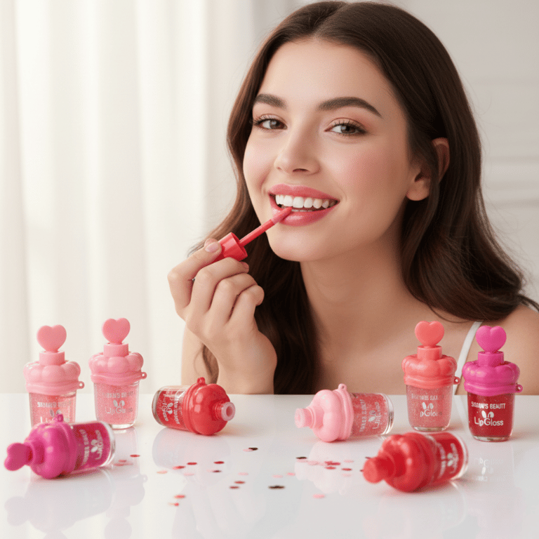 Lip Gloss de Coração Sarah's Beauty 5ml