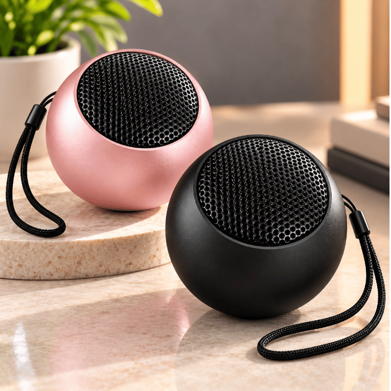 Mini Caixa De Som Bluetooth 5W Portátil Com TWS E Bateria Recarregável 500mAh