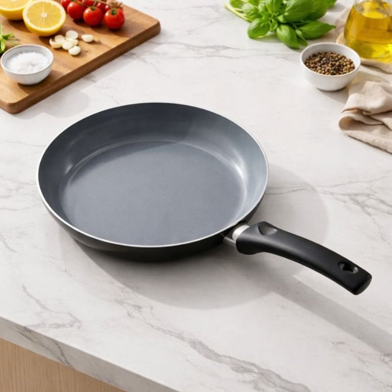 Frigideira Antiaderente  24cm Revestimento De Cerâmica 