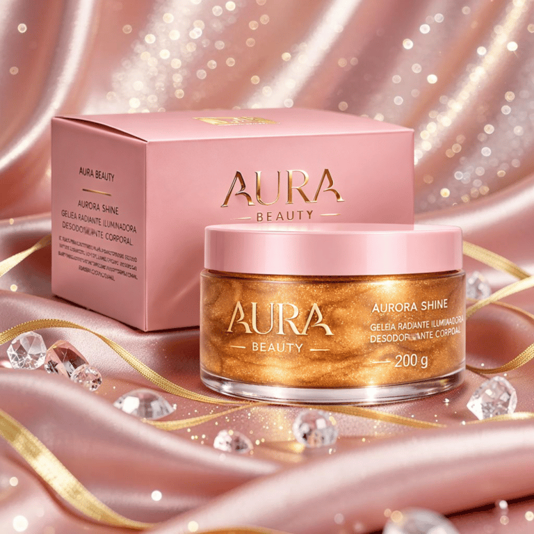 Geleia Radiante Iluminadora Aurora Shine AURA Beauty by Jade Picon 200g