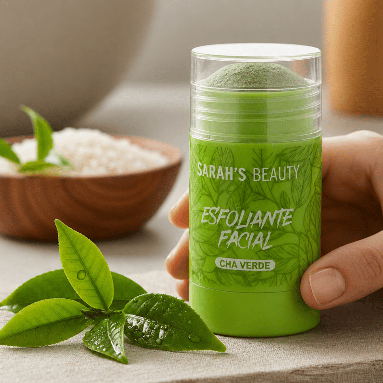 Esfoliante Facial Chá Verde Sarah’s Beauty 80g
