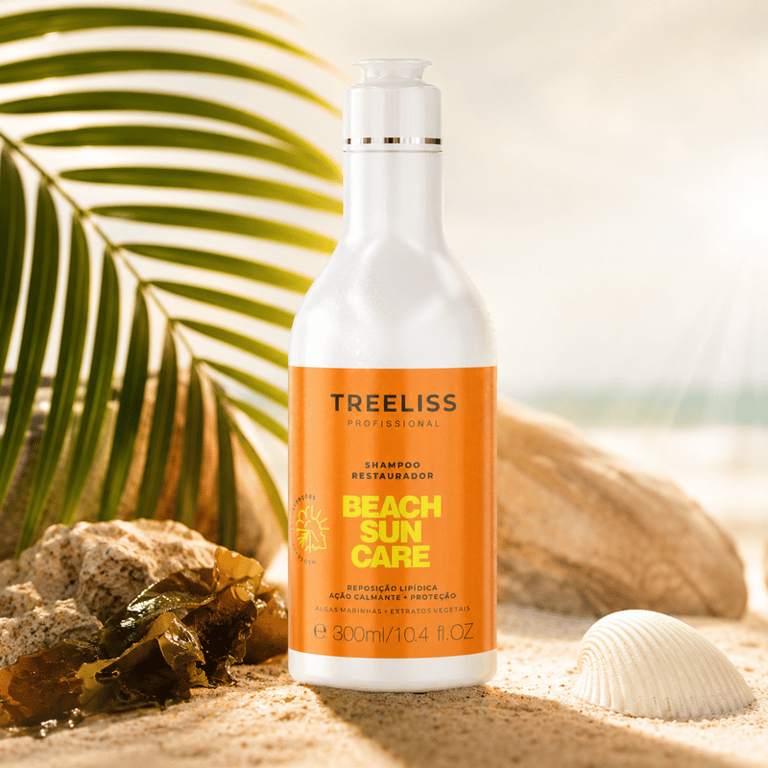 Shampoo Restaurador Beach Sun Care Treeliss 300ml