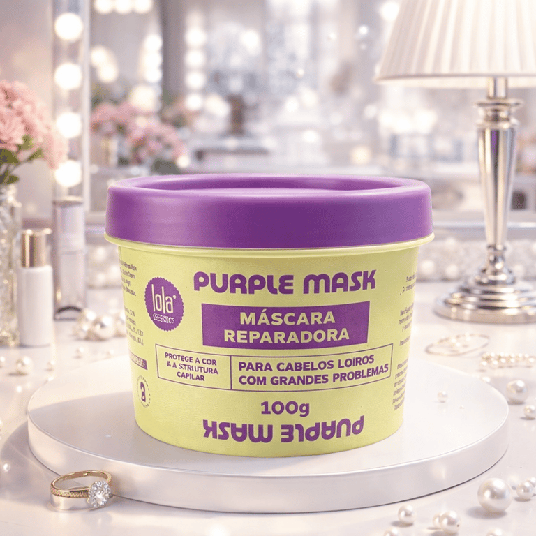 Máscara Reparadora Purple Mask Lola 100g