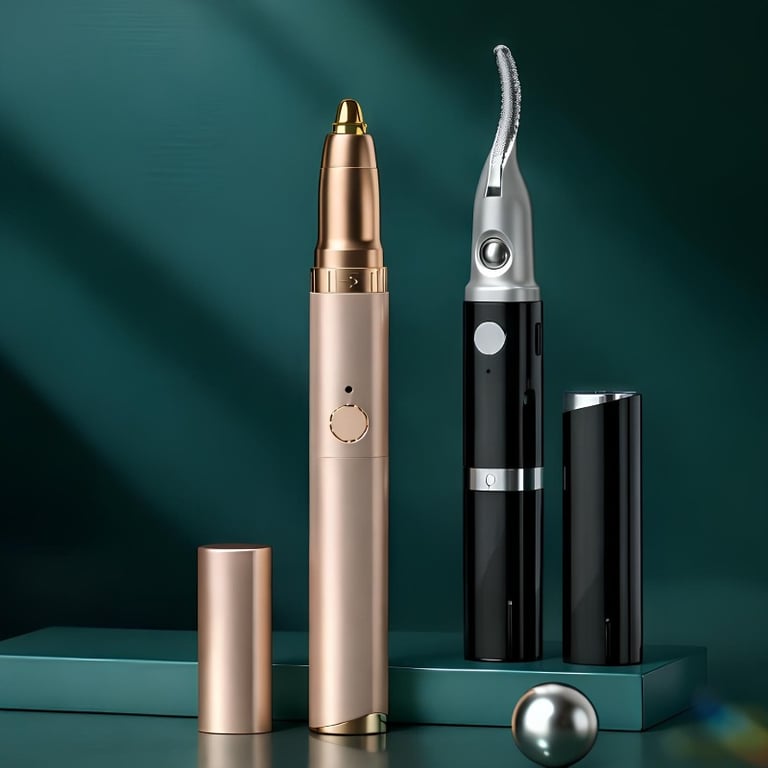 Kit Modelador De Cílios E Aparador De Sobrancelhas 