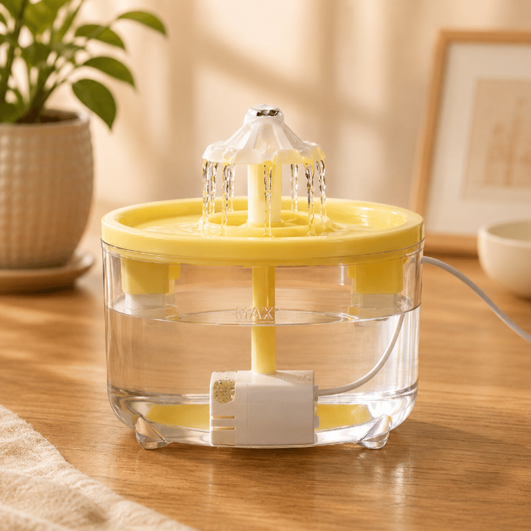 Fonte Bebedouro Automática Para Gatos E Cachorros 2 Litros