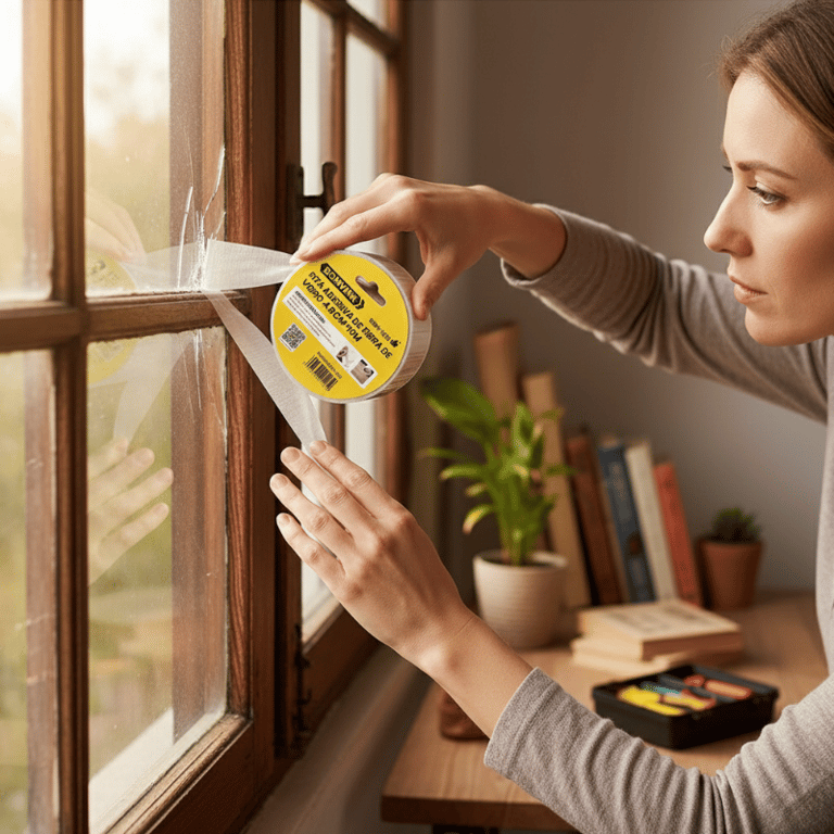 Fita Adesiva De Fibra De Vidro 4.8CM 10 Metros