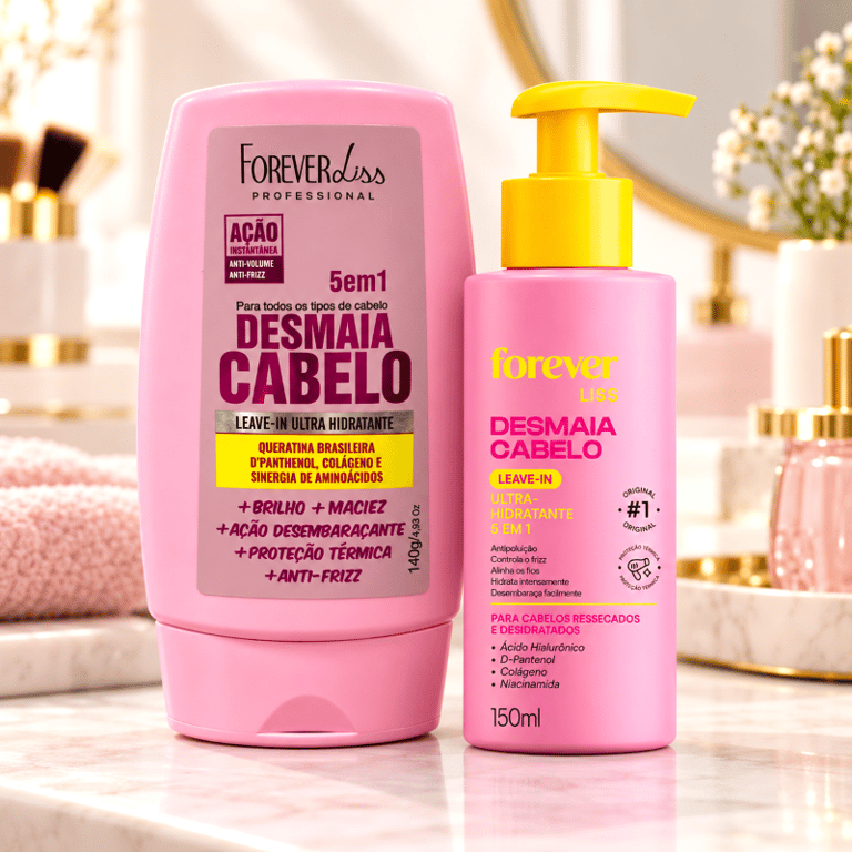 Leave-in 5 em 1 Desmaia Cabelo Forever Liss